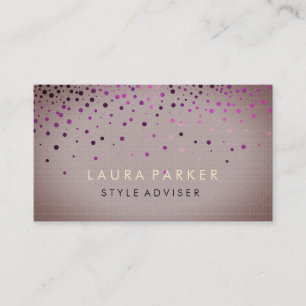 Eleganter Glitzer Subtile Cream Imitate Hintergrun Visitenkarte