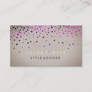 Eleganter Glitzer Subtile Cream Imitate Hintergrun Visitenkarte