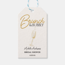 Eleganter Gold-Brunch & Bubbly-Brautjunggesellinne