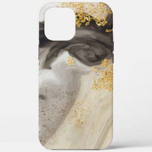 Eleganter Gold Glitter Marmor Modern Chic Case-Mate iPhone Hülle