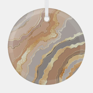 Eleganter Gold Marmor: Stilisierter Hintergrund. Ornament Aus Glas