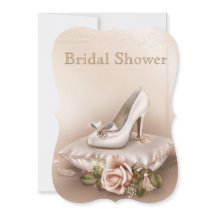 Eleganter Gold- und Elfenbeinheiratsinvit
