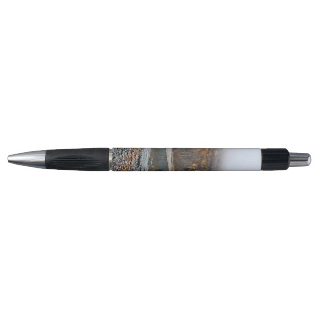 Eleganter Golden Autumn Scene Pen Kugelschreiber (Vorderseite)
