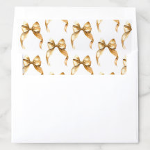 Eleganter goldener Bogen Coquette Brautparty