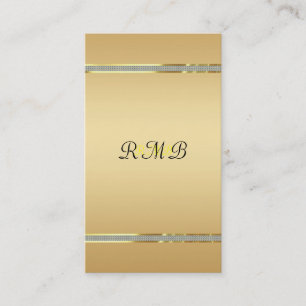 Eleganter goldener Hintergrund, glitzernde Akzente Visitenkarte