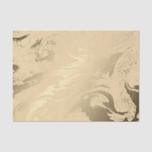 Eleganter goldener Marmor Seidenpapier