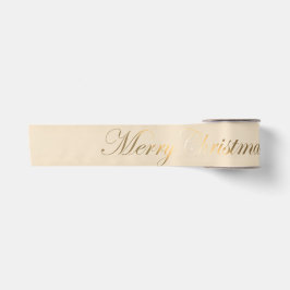 Eleganter Goldener Urlaub Satinband