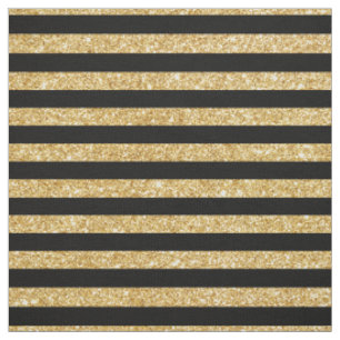 Eleganter GoldGlitzer und schwarzes Stoff