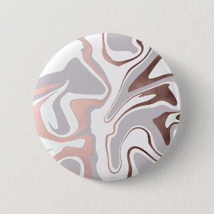Eleganter Goldmarmor der modernen Rose Button