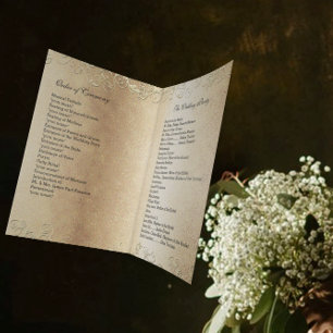 Eleganter Goldrausch mit Black Schriftart Wedding 