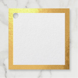 Eleganter Goldschmied Blank Geschenkanhänger