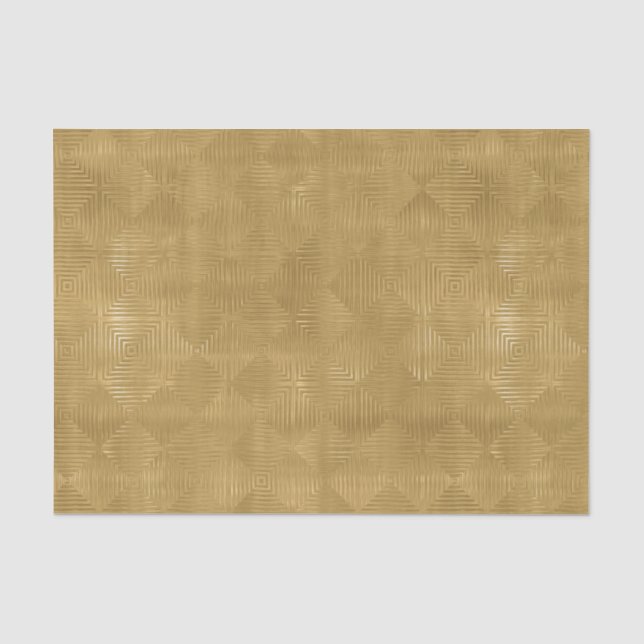 Eleganter Goldschmied Seidenpapier (Vorderseite)