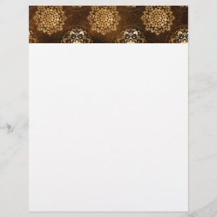 Eleganter Goldschmied und Schwarzes Indianermandal