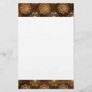 Eleganter Goldschmied und Schwarzes Indianermandal