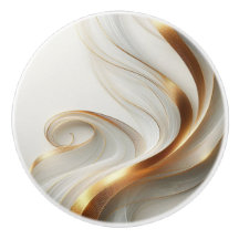 Eleganter Goldwirl-Keramik