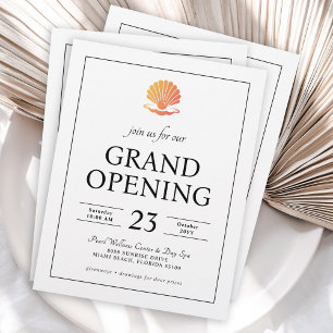 Eleganter Grand Opening Flyer   Wellness-Center, S