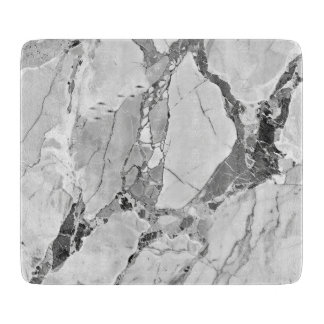 Eleganter Gray 'Twilight Marble Fantasy' Marmortex Schneidebrett