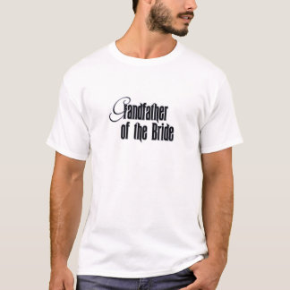 Eleganter Großvater der Braut T-Shirt