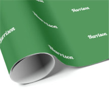 Eleganter grüner individuelle Name Weihnachtsmuste