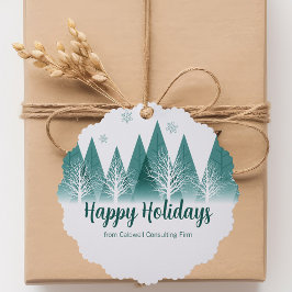 Eleganter Grünwald Custom Christmas Company Gesche Ornament Karte