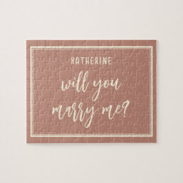 Eleganter Heiratsvorschlag wird mich heiraten