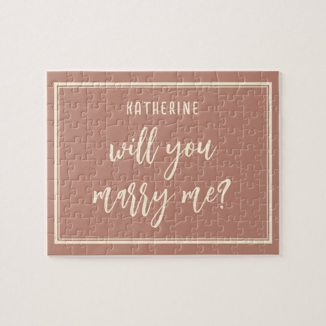 Eleganter Heiratsvorschlag wird mich heiraten (Horizontal)