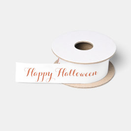 Eleganter Herbst Chinoiserie Halloween Satinband
