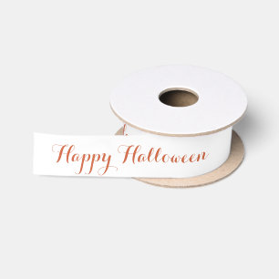 Eleganter Herbst Chinoiserie Halloween Satinband