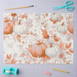 Eleganter Herbst-Chinoiserie-Halloween Seidenpapier
