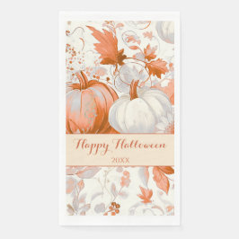 Eleganter Herbst-Chinoiserie-Halloween Serviette