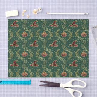 Eleganter Hexen-Whimsigoth-Halloween Seidenpapier