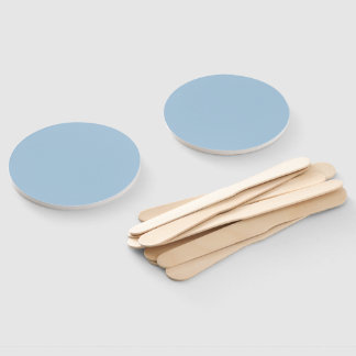 Eleganter Himmelblauer Fächer