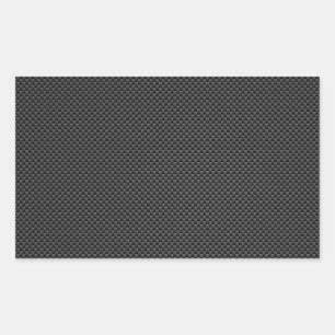 Eleganter Hintergrund für Schwarzweißfaser-Printme Rechteckiger Aufkleber