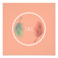 Eleganter Hochzeitsklassiker stilisiertes "J & L"