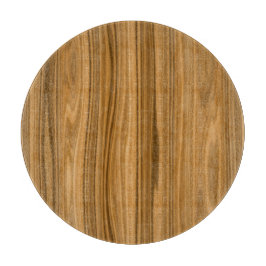 Eleganter Holzkornstil Schneidebrett