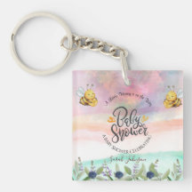 Eleganter Honigbienen-Babyshower-Party-Dekorations