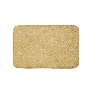 Eleganter Imitat-GoldGlitzer Badematte