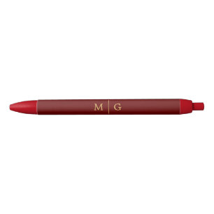 Eleganter, individuell monogrammierter Stift, gefe Kugelschreiber
