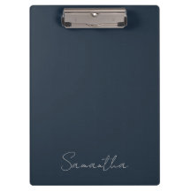 Eleganter Individuelle Name Dark Blue