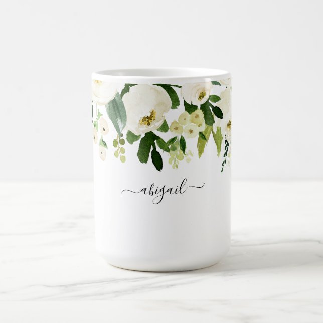 Eleganter Individuelle Name Kaffeetasse (Mittel)