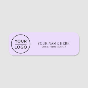 Eleganter individueller Logo-Mitarbeiter magnetisc Namensschild