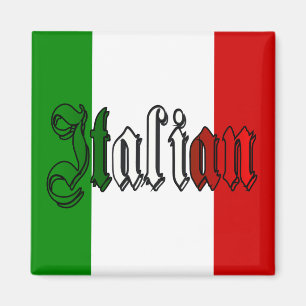 Eleganter Italiener Magnet