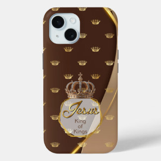 Eleganter Jesus Neutraler Goldkronenkönig der Köni Case-Mate iPhone Hülle