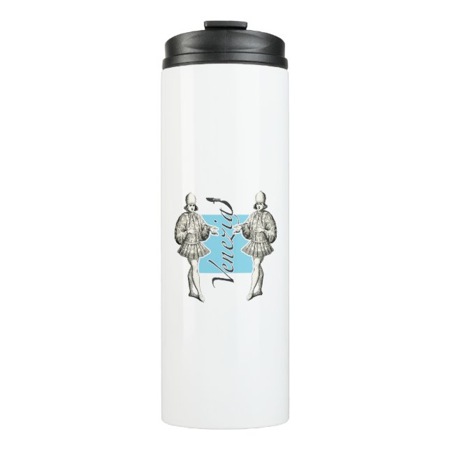 Eleganter Junge aus Venedig der Renaissance Thermosbecher (Vorderseite)