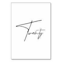 Eleganter kalligrafischer Hochzeittisch 20 Tischnu
