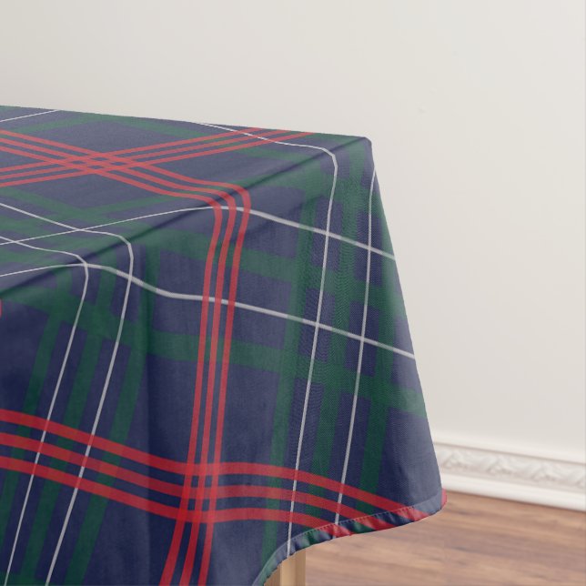Eleganter Karierter Urlaub in Rotem Tartan Tischdecke (Beispiel)