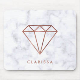 eleganter klarer mousepad