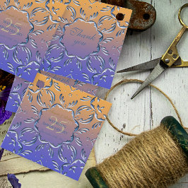 Eleganter Klassiker Extravagant 25. Hochzeitstag Geschenkanhänger