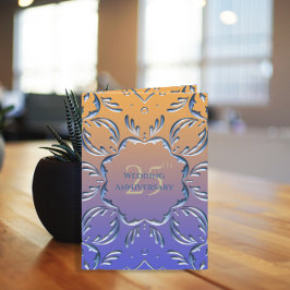 Eleganter Klassiker Extravagant 25. Hochzeitstag Karte