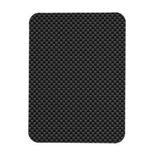 Eleganter Kohlenstoff-Faser-Art-Druck-Dekor Magnet